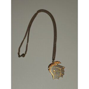 Gemini (May 21 - June 21) Astrology Trojan‎ Pendant w/Necklace